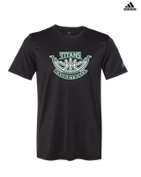 Poway HS Girls Basketball Outline v2 - Mens Adidas Performance Shirt