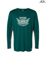 Poway HS Girls Basketball Outline v2 - Mens Oakley Longsleeve