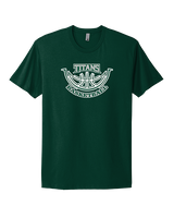 Poway HS Girls Basketball Outline v2 - Mens Select Cotton T-Shirt