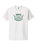 Poway HS Girls Basketball Outline v2 - Mens Select Cotton T-Shirt