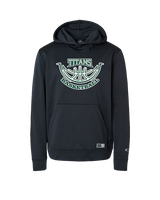Poway HS Girls Basketball Outline v2 - Oakley Performance Hoodie