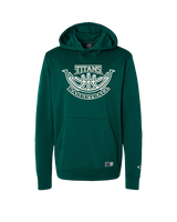 Poway HS Girls Basketball Outline v2 - Oakley Performance Hoodie