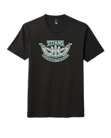 Poway HS Girls Basketball Outline v2 - Tri-Blend Shirt