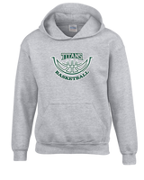 Poway HS Girls Basketball Outline v2 - Unisex Hoodie