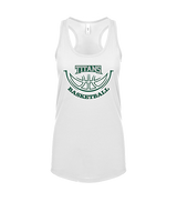 Poway HS Girls Basketball Outline v2 - Womens Tank Top