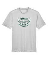 Poway HS Girls Basketball Outline v2 - Youth Performance Shirt