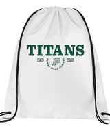 Poway HS Girls Basketball Swoop - Drawstring Bag