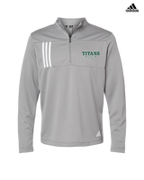 Poway HS Girls Basketball Swoop - Mens Adidas Quarter Zip
