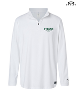 Poway HS Girls Basketball Swoop - Mens Oakley Quarter Zip