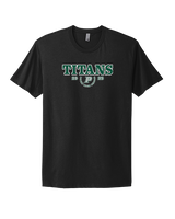 Poway HS Girls Basketball Swoop - Mens Select Cotton T-Shirt