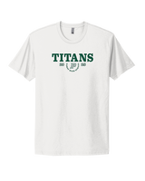 Poway HS Girls Basketball Swoop - Mens Select Cotton T-Shirt