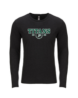 Poway HS Girls Basketball Swoop - Tri-Blend Long Sleeve