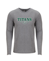 Poway HS Girls Basketball Swoop - Tri-Blend Long Sleeve