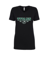 Poway HS Girls Basketball Swoop - Womens Vneck