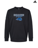 Pratt Community College Flag Football Dad - Mens Adidas Crewneck