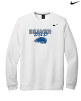 Pratt Community College Flag Football Dad - Mens Nike Crewneck