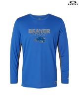 Pratt Community College Flag Football Dad - Mens Oakley Longsleeve