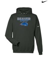 Pratt Community College Flag Football Dad - Nike Club Fleece Hoodie