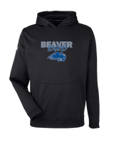 Pratt Community College Flag Football Dad - Under Armour Mens Storm Fleece