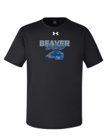 Pratt Community College Flag Football Dad - Under Armour Mens Team Tech T-Shirt