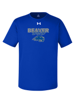 Pratt Community College Flag Football Dad - Under Armour Mens Team Tech T-Shirt