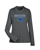 Pratt Community College Flag Football Dad - Womens Performance Longsleeve