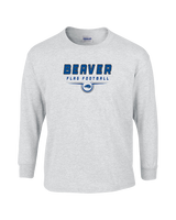 Pratt Community College Flag Football Design - Cotton Longsleeve