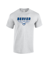 Pratt Community College Flag Football Design - Cotton T-Shirt