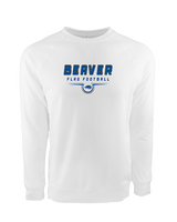 Pratt Community College Flag Football Design - Crewneck Sweatshirt