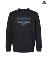 Pratt Community College Flag Football Design - Mens Adidas Crewneck