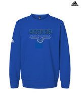 Pratt Community College Flag Football Design - Mens Adidas Crewneck