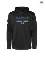 Pratt Community College Flag Football Design - Mens Adidas Hoodie