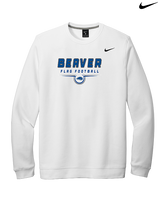 Pratt Community College Flag Football Design - Mens Nike Crewneck