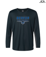 Pratt Community College Flag Football Design - Mens Oakley Longsleeve