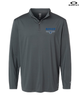 Pratt Community College Flag Football Design - Mens Oakley Quarter Zip