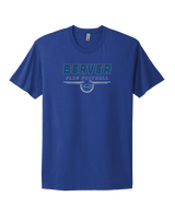 Pratt Community College Flag Football Design - Mens Select Cotton T-Shirt