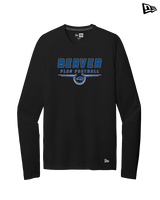 Pratt Community College Flag Football Design - New Era Performance Long Sleeve
