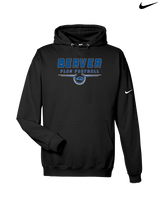 Pratt Community College Flag Football Design - Nike Club Fleece Hoodie