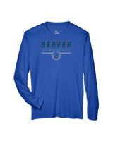Pratt Community College Flag Football Design - Performance Longsleeve