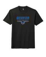 Pratt Community College Flag Football Design - Tri-Blend Shirt
