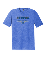 Pratt Community College Flag Football Design - Tri-Blend Shirt