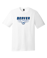 Pratt Community College Flag Football Design - Tri-Blend Shirt