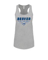 Pratt Community College Flag Football Design - Womens Tank Top