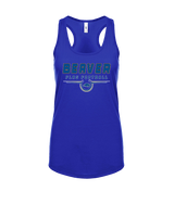 Pratt Community College Flag Football Design - Womens Tank Top