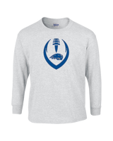Pratt Community College Flag Football Full Football - Cotton Longsleeve