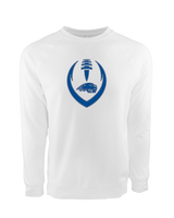 Pratt Community College Flag Football Full Football - Crewneck Sweatshirt