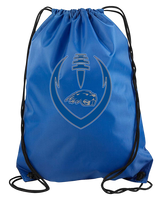 Pratt Community College Flag Football Full Football - Drawstring Bag