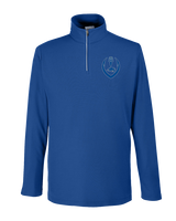 Pratt Community College Flag Football Full Football - Mens Quarter Zip