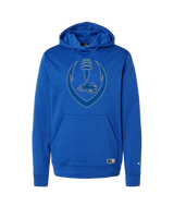 Pratt Community College Flag Football Full Football - Oakley Performance Hoodie