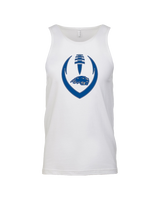 Pratt Community College Flag Football Full Football - Tank Top